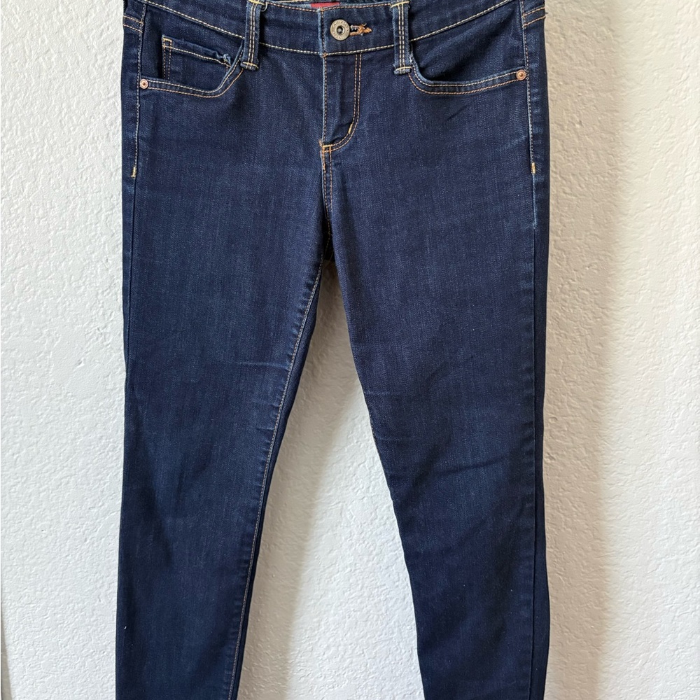 Arizona Jean Company Dark Blue Low Rise denim